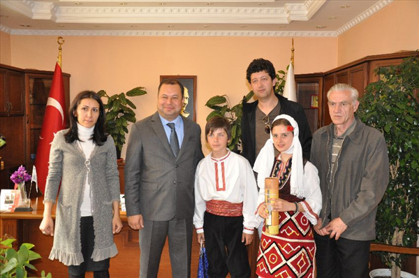 Başkanla Fotoğraflar