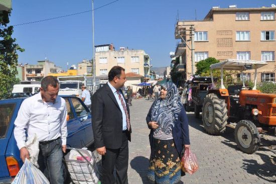 Başkanla Fotoğraflar